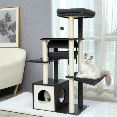 Pounce Palace Indoor Cat Condo Cat Furniture KittyNook Cat Company